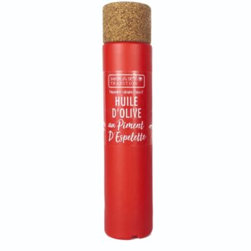 Huile d'olive Color Mat au piment d'Espelette - Savor & Sens