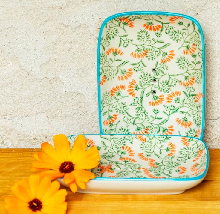 Porte-savon / Floral - Tranquillo