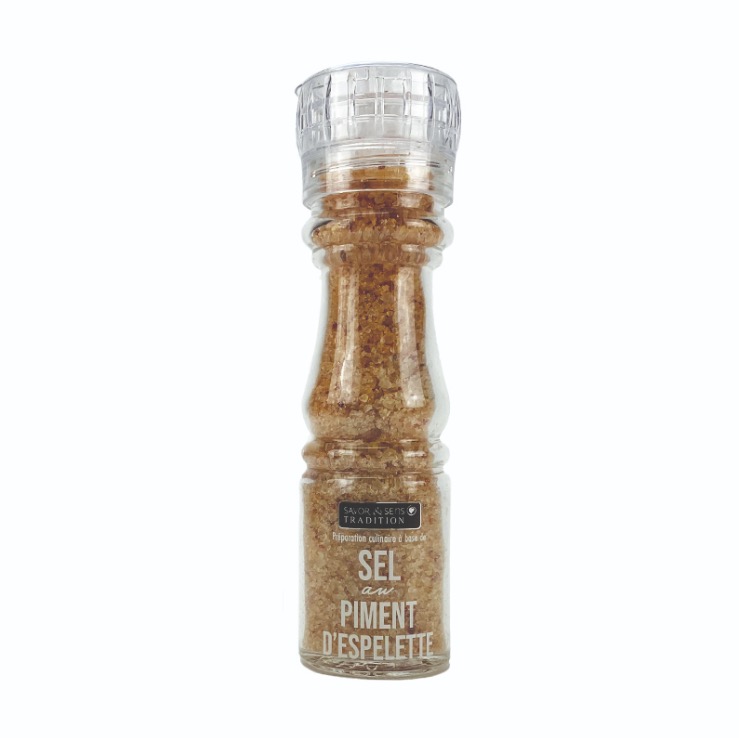 Sel au piment d'Espelette 145g - Savor & Sens