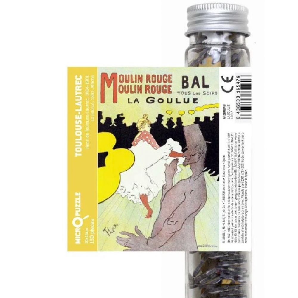 Micro Puzzle Henri de Toulouse-Lautrec / La Goulue - Londji
