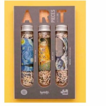 Coffret de 3 micro puzzle / Van Gogh Klimt Hokusai - Londji