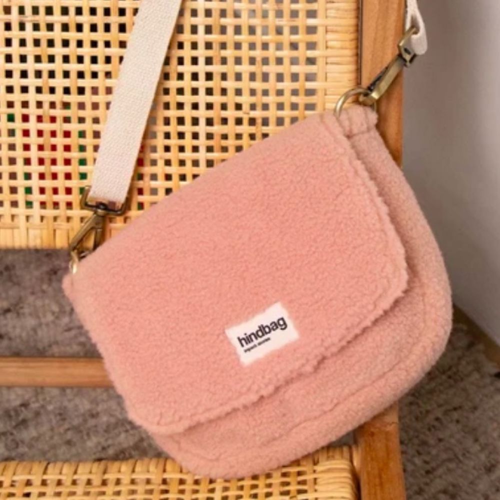 Sac Margault Teddy Rose Poudré – Hindbag