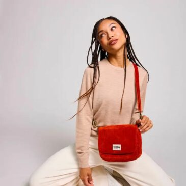Sac Margault Velours Brique - Hindbag
