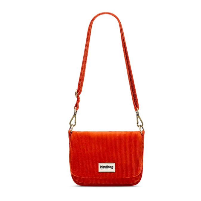 Sac Margault Velours Brique - Hindbag – Image 2